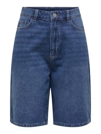 ΒΕΡΜΟΥΔΑ ONLY ONLMERLA HW LONG SHORTS DNM MEDIUM BLUE