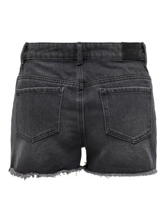 DENIM SHORTS ONLY PACY HW WASHED BLACK