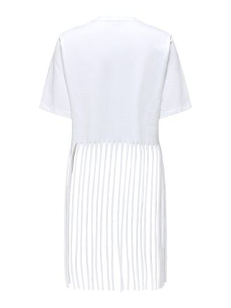 TOP ONLY ZINNA S/S FRINGE TOP BOX JRS BRIGHT WHITE