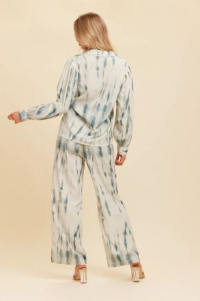 ΠΑΝΤΕΛΟΝΙ RUT & CIRCLE ALMA BLURR PRINT BLUE