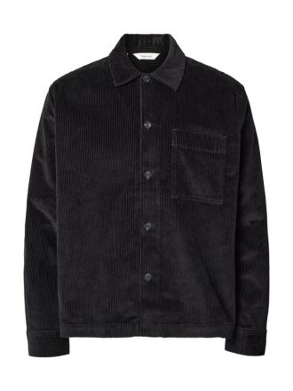 ΠΟΥΚΑΜΙΣΟ SELECTED SLMOTTO-KRIS CORD OVERSHIRT NOOS BLACK