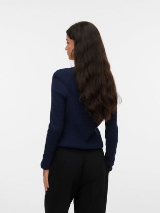 ΠΑΝΤΕΛΟΝΙ VERO MODA VMELMA MW BARREL BELT ANKLE PANT NOOS BLACK