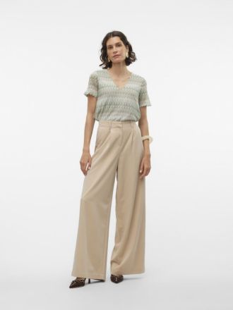 TOP VERO MODA VMDICTE SS TOP JRS GA GREEN