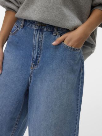DENIM SHORTS VERO MODA VMALVIDA MR MEDIUM BLUE