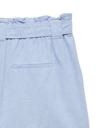 ΠΑΝΤΕΛΟΝΙ VERO MODA NORMA HW PAPERBAG CHAMBRAY CULOTTE LIGHT BLUE