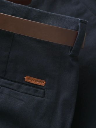 ΒΕΡΜΟΥΔΑ CHINO JACK & JONES JPSTADAM BELTED CHINO DARK NAVY