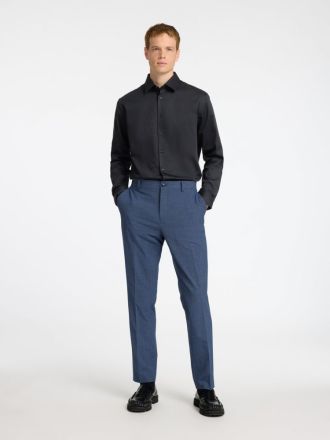 ΠΟΥΚΑΜΙΣΟ SELECTED SLHSLIM-PERFORMANCE SHIRT BLACK