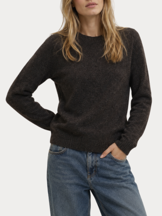 ΠΛΕΚΤΑ VERO MODA CHOCOLATE TORTE W. BLACK MELANGE