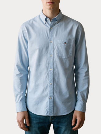 ΠΟΥΚΑΜΙΣΟ GANT LIGHT BLUE