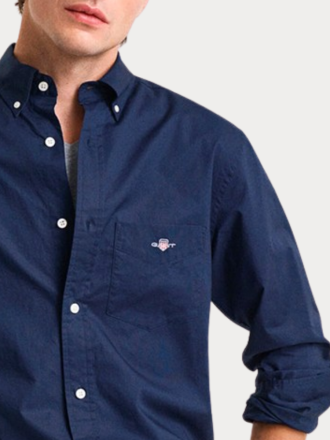 ΠΟΥΚΑΜΙΣΟ GANT 3000100-410 NAVY