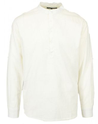 ΠΟΥΚΑΜΙΣΟ EXPLORER MAO M/M LINEN WHITE