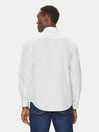 ΠΟΥΚΑΜΙΣΟ CALVIN KLEIN LS POPLIN CLASSIC BRILLIANT WHITE