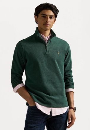 ΠΛΕΚΤΟ ZIP POLO RALPH LAUREN GREEN