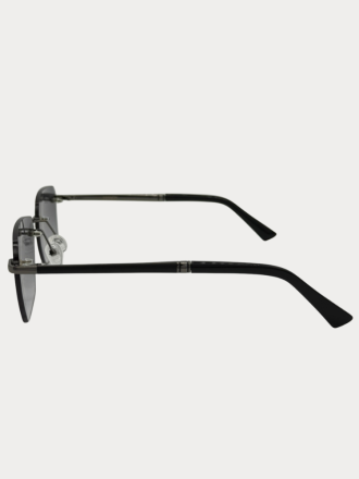 ΓΥΑΛΙΑ ΗΛΙΟΥ RIMLESS HANOK VECTOR GREY