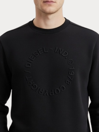 SWEATSHIRT DIESEL SUNICE BLACK