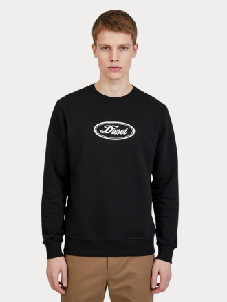 SWEATSHIRT DIESEL BLACK