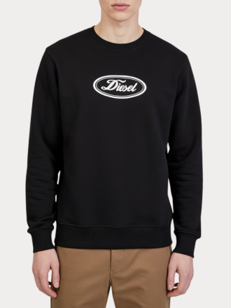 SWEATSHIRT DIESEL BLACK