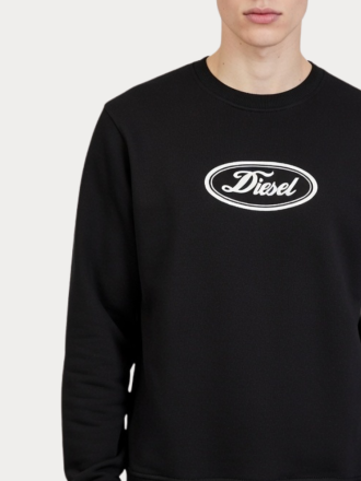SWEATSHIRT DIESEL BLACK