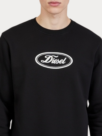 SWEATSHIRT DIESEL BLACK