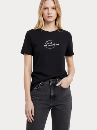 T-SHIRT DIESEL BLACK