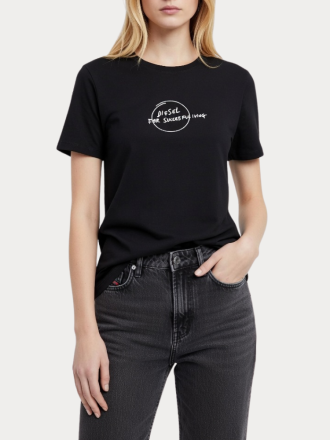T-SHIRT DIESEL BLACK