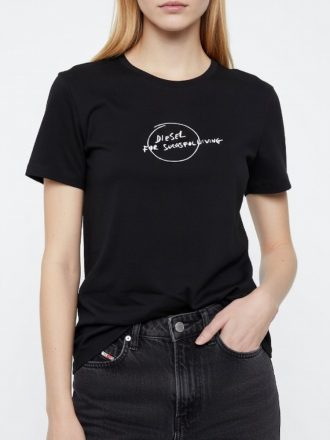 T-SHIRT DIESEL BLACK