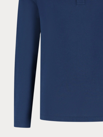 POLO LONG SLEEVE HUGO DERIKO NAVY