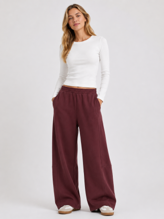 ΠΑΝΤΕΛΟΝΙ ONLY ONLOFELIA BALLOON PANT UB SWT DECADENT CHOCOLATE