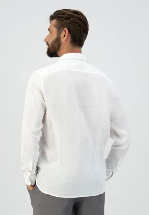 ΠΟΥΚΑΜΙΣΟ DSTREZZED DS JAGGER SHIRT WHITE