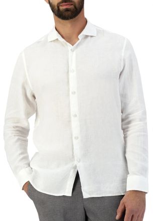 ΠΟΥΚΑΜΙΣΟ DSTREZZED DS JAGGER SHIRT WHITE