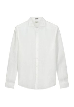ΠΟΥΚΑΜΙΣΟ DSTREZZED DS JAGGER SHIRT WHITE