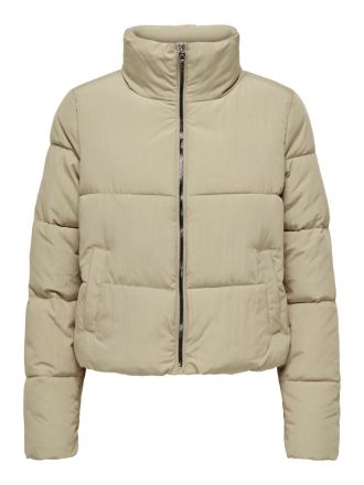 SHORT PUFFER JACKET ONLY DOLLY WEATHERED TEAK