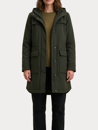ΜΠΟΥΦΑΝ ONLY PARKA DARK GREEN