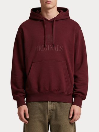 ΦΟΥΤΕΡ JACK&JONES JORFREDERIKSBERG MONOGRAM SWEAT HOOD SN CHOCOLATE TRUFFLE