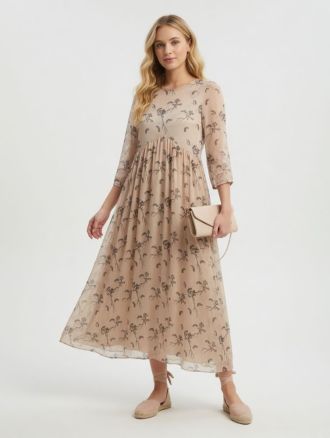 ΦΟΡΕΜΑ CRISTINA BEAUTIFUL LIFE BEIGE