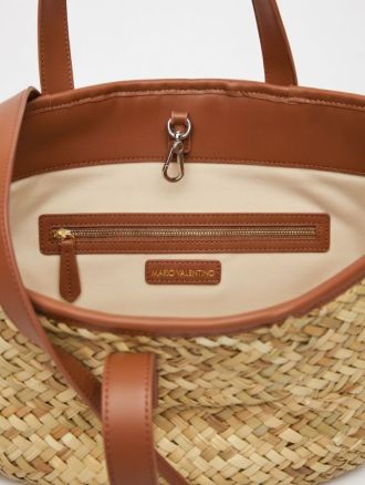 ΤΣΑΝΤΑ VALENTINO SAMUELA BEIGE TAN