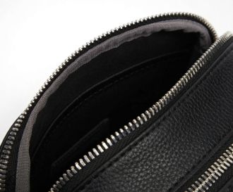 ΤΣΑΝΤΑ CALVIN KLEIN RAISED POCKET REPORTER BLACK