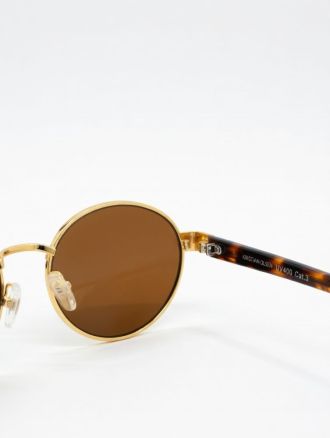 ΓΥΑΛΙΑ ΗΛΙΟΥ KRISTIAN OLSEN METAL GOLD TORTOISE