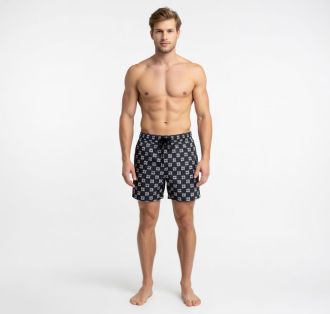 ΜΑΓΙΟ HUGO AARON LOGO NAVY