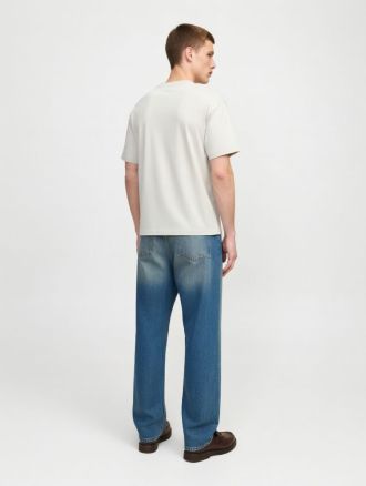 T-SHIRT JACK & JONES JJELEGACY TEE SS O-NECK NOOS BEIGE