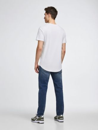 T-SHIRT JACK & JONES JJENOA TEE SS CREW NECK WHITE