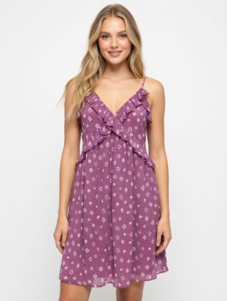 ΦΟΡΕΜΑ ONLY ONLGRETCHEN S/L DRESS WVN ASH ROSE