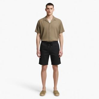 ΒΕΡΜΟΥΔΑ ΛΙΝΗ JACK&JONES JPSTJAIDEN HYBRID BONDI JOG SHORT REG SN BLACK