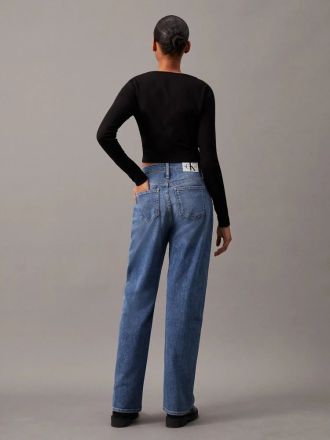 ΤΖΙΝ CALVIN KLEIN HIGH RISE LOOSE DENIM MEDIUM