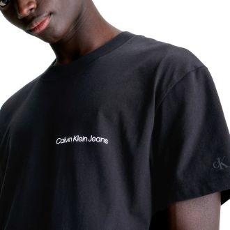 T-SHIRT CALVIN KLEIN INSTITUTIONAL TEE CK BLACK