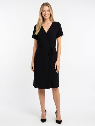 DRESS VERO MODA VMBRIT SS SHORT DRESS JRS BLACK