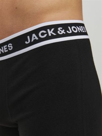 3PACK BOXERS JACK & JONES BRIEFS BLACK