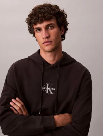 ΦΟΥΤΕΡ CALVIN KLEIN EU 350TERRY MICRO MONOLOGO BLACK