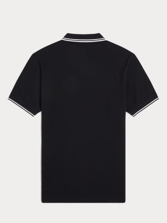 ΠΟΛΟ FRED PERRY TWIN TIPPED BLACK