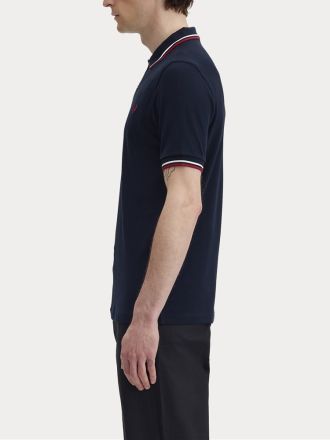 ΠΟΛΟ FRED PERRY TWIN TIPPED NVY/SWHT/BNTRED